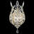 Crystal Laurel Flush Mounted Sconce-4614022-10553067