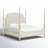 Alcy Upholstered Four Poster Bed-98370175-98370174