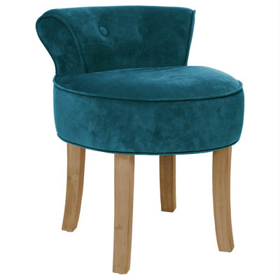 Solid + Manufactured Wood Accent Stool