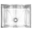 Évier de cuisine à cuve simple encastrable en acier inoxydable calibre 16 23 po x 18 po SleekSteel