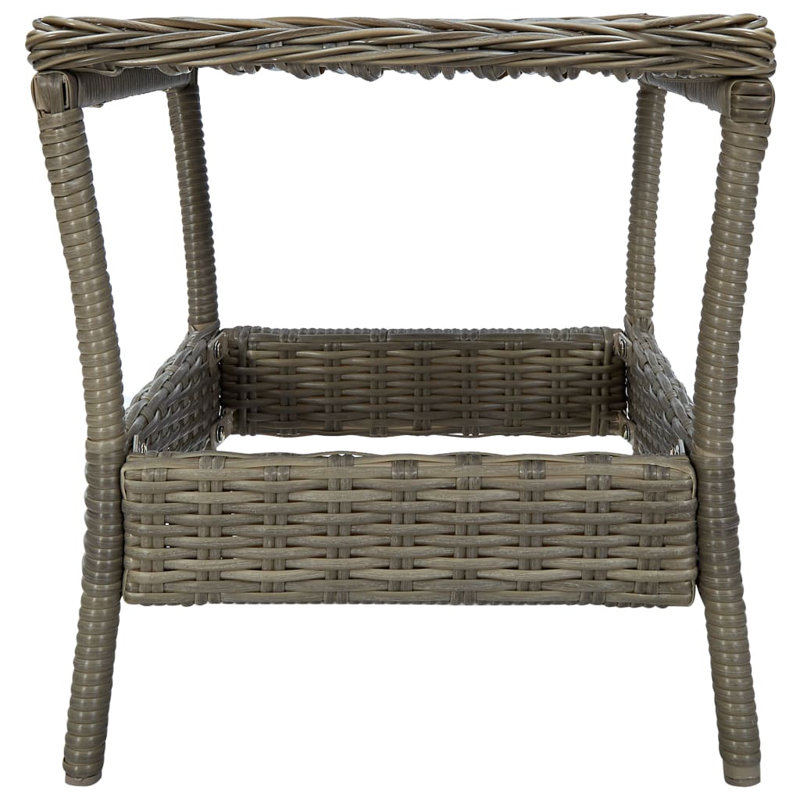 Table basse Brilie, Marron