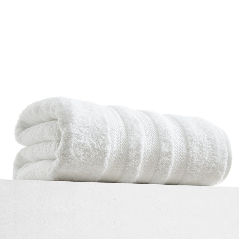 Plus Size Oversized Towel 100% Cotton Ultra Extra Large 40 x 90in Bath Towel, White