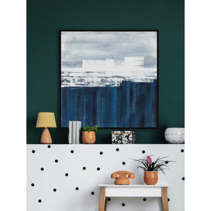 «Overlaps», reproduction encadrée sur toile, L 12 po x H 12 po