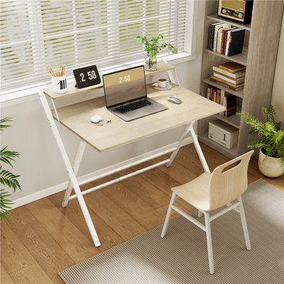 2-Tier Foldable Computer Desk