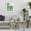 «Monstera Leaf Tropics», reproduction sous verre encadrée, design par Camila Juncos-908866970-908866965
