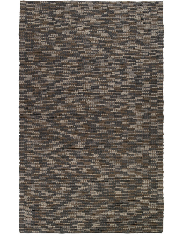 Harrington Handmade Flatweave Wool Black/Gray Area Rug, Rectangle 2' x 3'