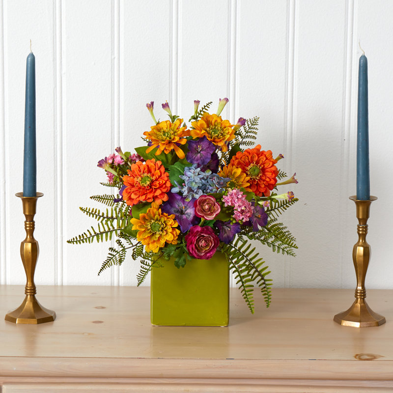 Mixed Arrangement in Vase