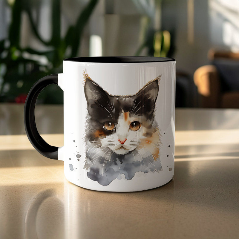 Mug, 3, Black