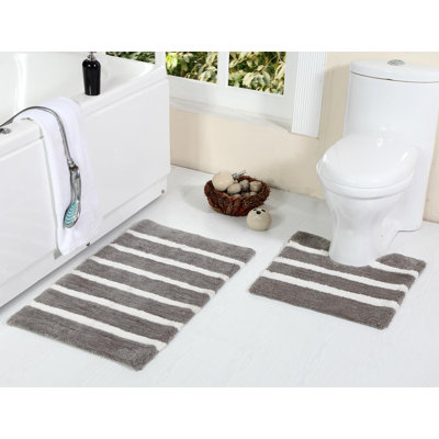 Ensemble de tapis pour salle de bain 2 pièces Encinas