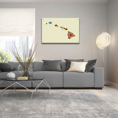 «Hawaii State Map» par Lanre Adefioyue