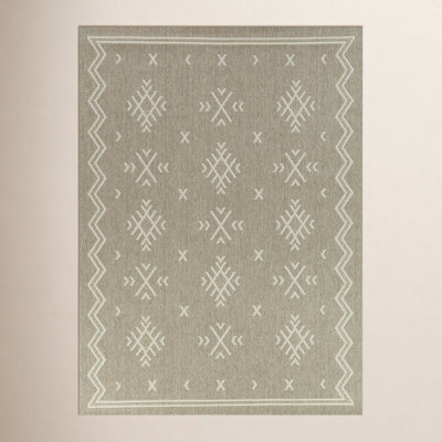 Madelyn Beige/Ivory Indoor/Outdoor Rug