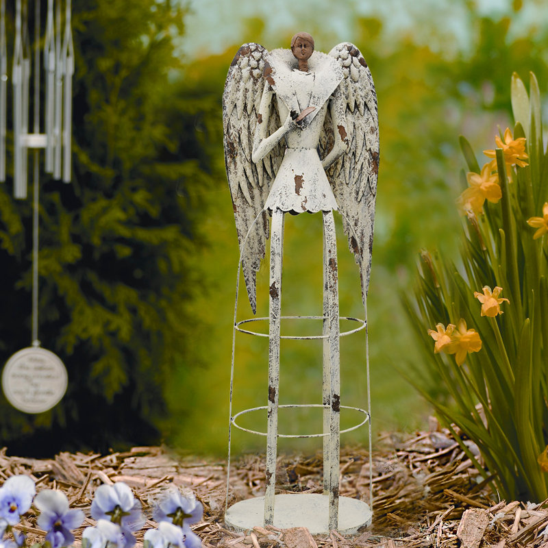 Statue d'ange intérieur pour l'extérieur