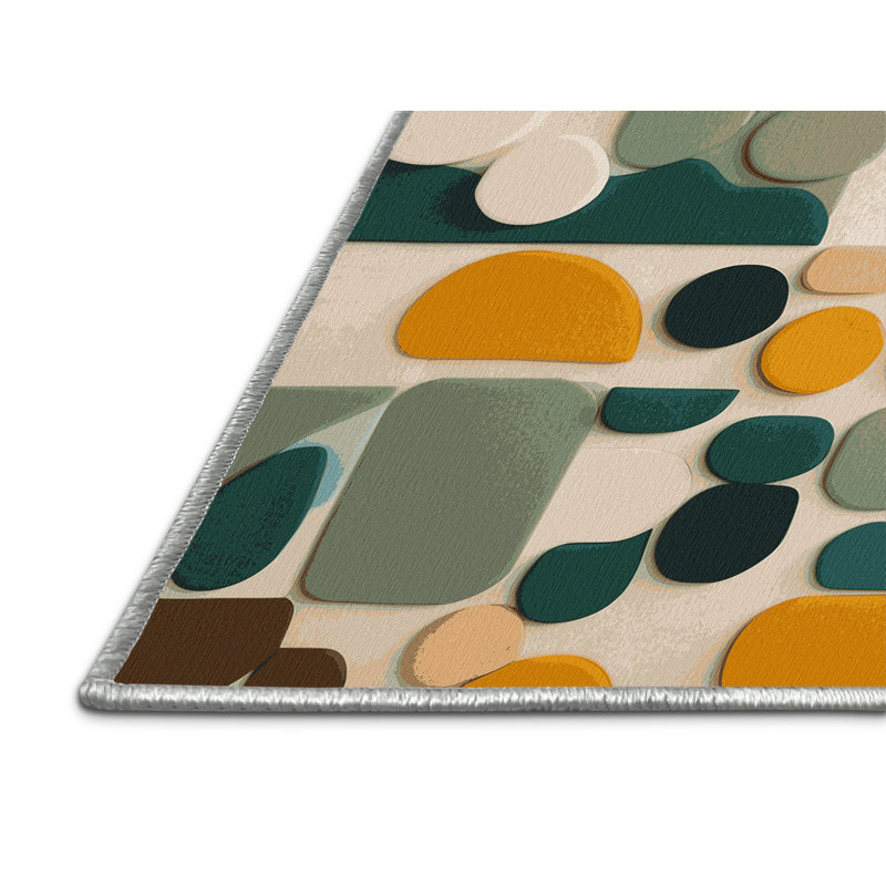 Dotted Terrains Rug, Rectangle 2' x 3'