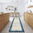 Machine Washable Rugs Bordered Modern Non-Slip Low Pile Rubber Backing Indoor Area Rug for Living Room Bedroom Kitchen Dining Room-974609720