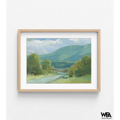Décoration de chambre à coucher Mount Tom Airbnb, impression de cabane de montagne du Massachusetts, décor mural de chambre à coucher Summer State des États-Unis