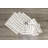 Thomas-Patrick 100% Cotton Striped Square Napkin