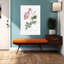 Rosebush, rétro, rétro, fleur rétro, art mural-782252964