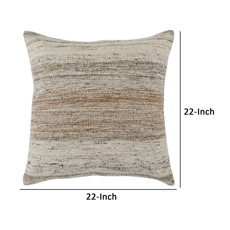 Square Indoor/Outdoor Pillow Cover & Insert