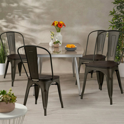 Clooney Counter Stool with Metal Frame