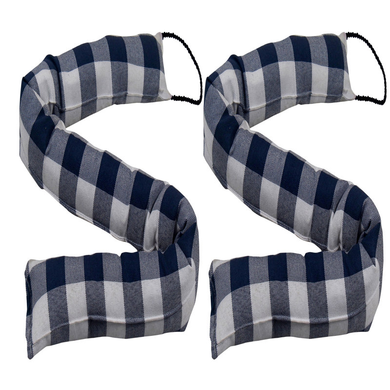 Dispositif anti-courants en tissu Buffl-Pld, Bleu