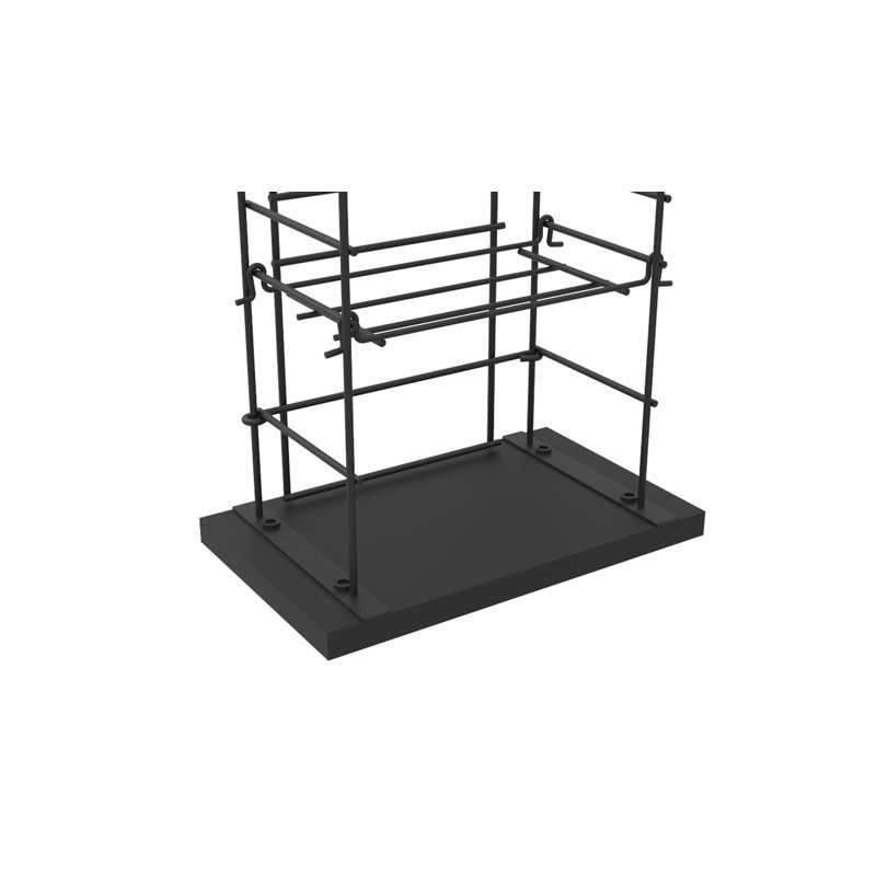 Metal 52'' H Media Shelves