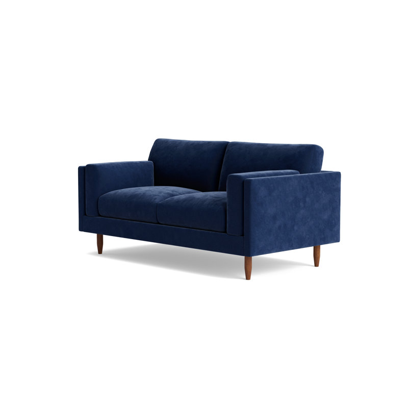 Skinny Fat Loveseat (70"), Performance Velvet - Uniform