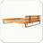 Pine Wood Bed Frame Durable Stylish Bedroom Essential Solid Structure,King-927727497