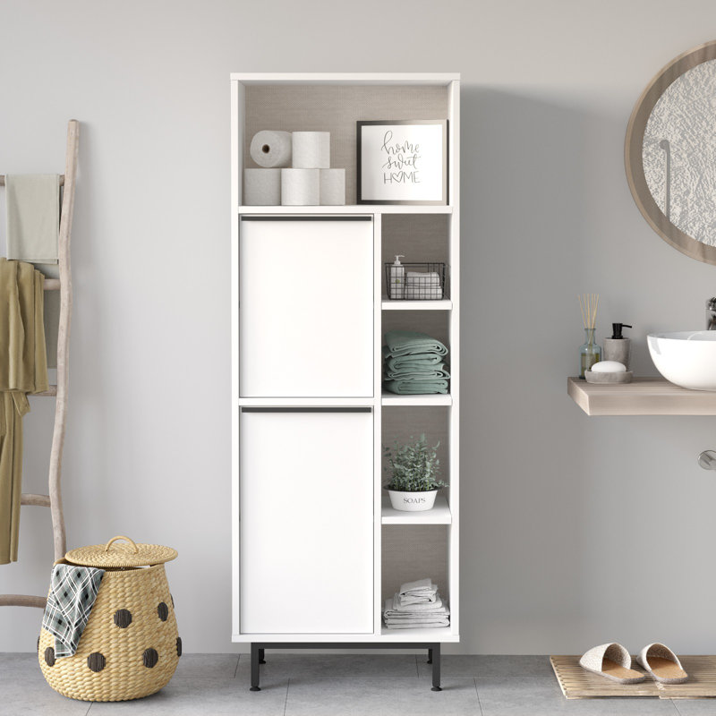 Armoire de salle de bain, Blanc