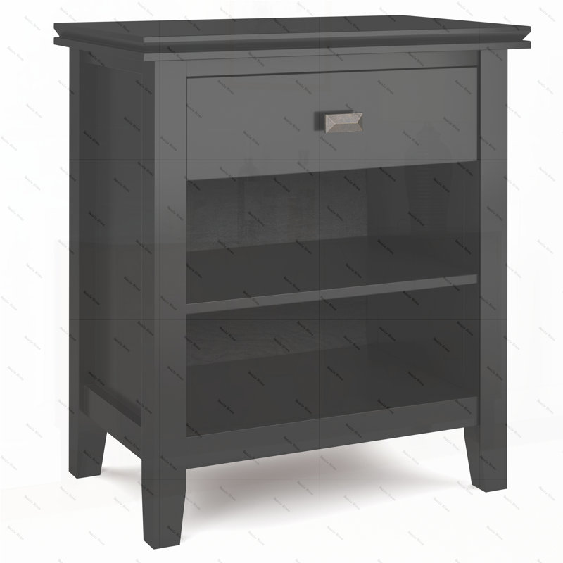 Artisan - Table de chevet - Noir