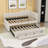 Upholstered Daybed with Trundle and 1 Drawer-182853726-182853720