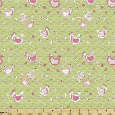 Danyel hicken and Rooster Fabric