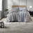 Premium Bedding Sets Polyester Full Queen Crinkle Modern Home Comfort