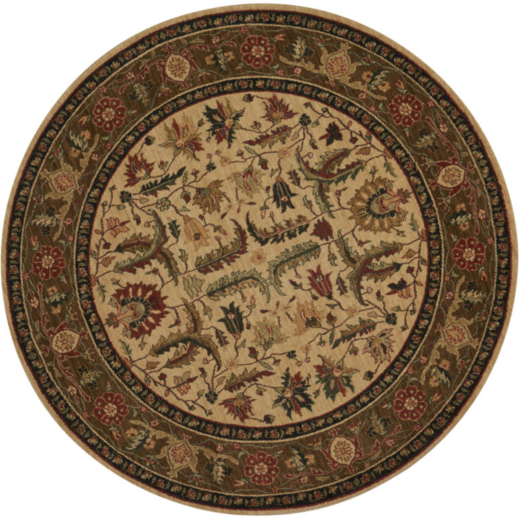 Tapis ivoire / kaki Crownover