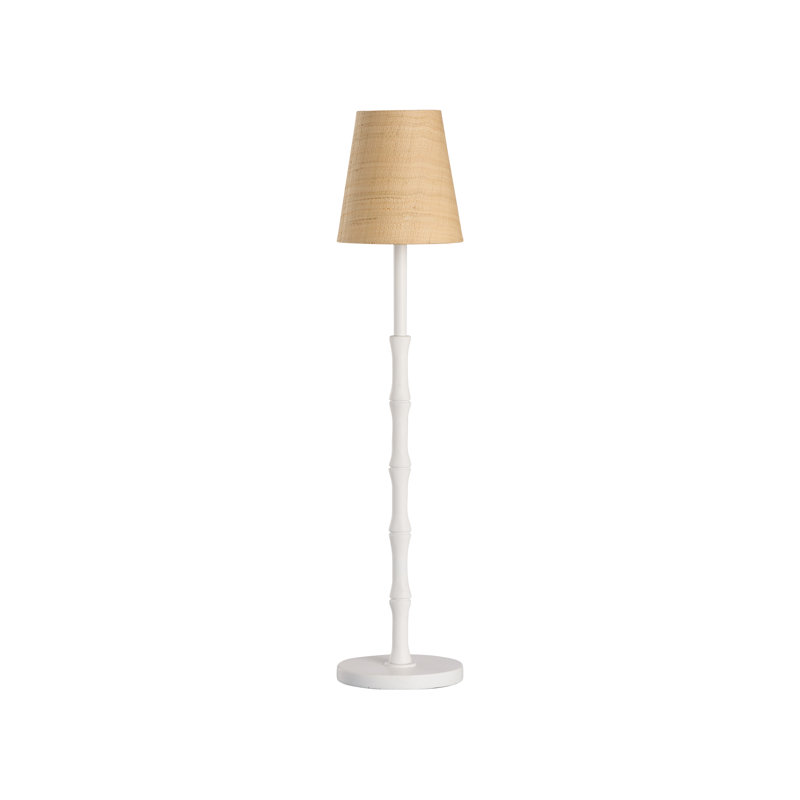 Lampe de commode Artois - Blanc, Blanc, Naturel