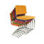 Ridge Kink Upholstered Dining Chair-2143191877-2143263138