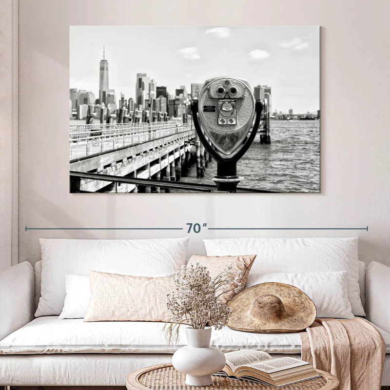Sireci NYC Telescope, 34" H x 51" W