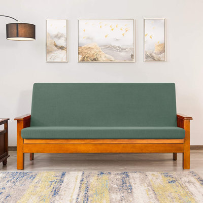 Box Cushion Futon Slipcover