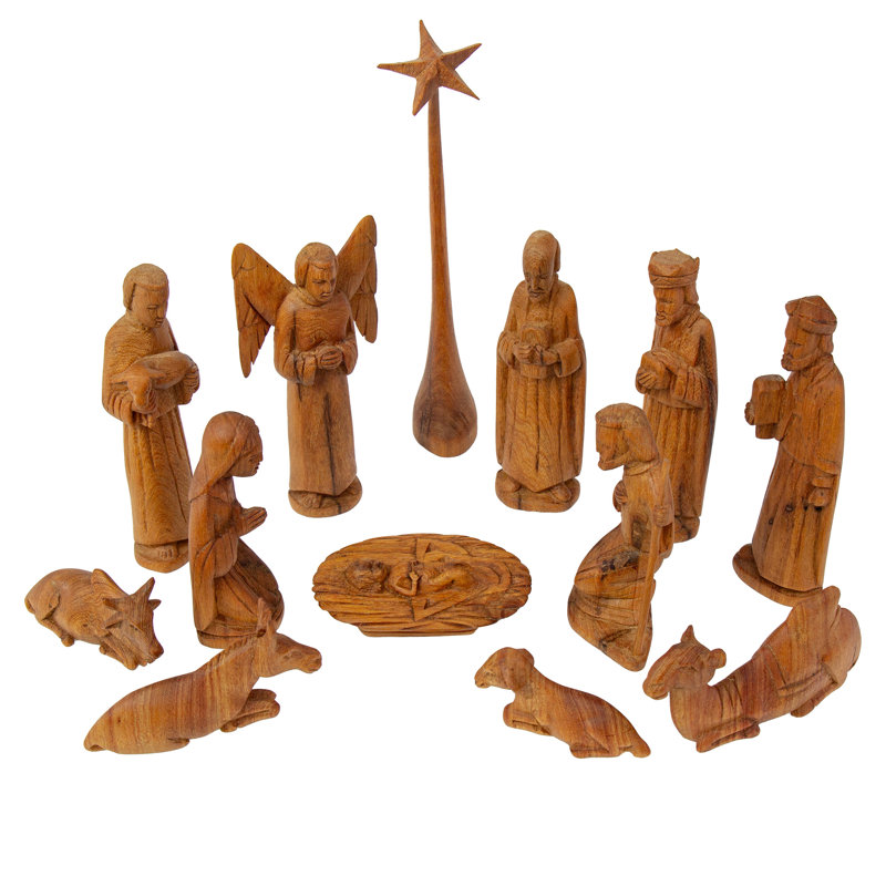 Ensemble de crèche de Noël 14 pièces