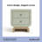 Santorini 2 Drawer Nightstand-112681988