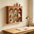 Coffee Mug Display Rack Vintage Wall-Mounted Cup Case Cup Rack