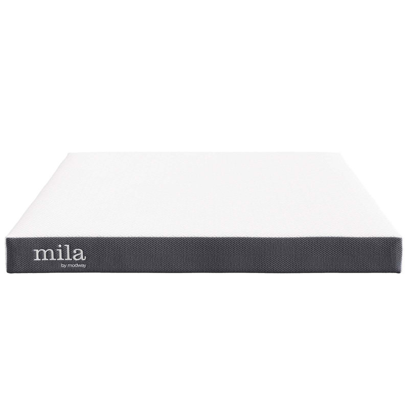 Mila 5" Queen Memory Foam Mattress with Breathable Cover
