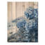Hortensias au bord de la mer II - impression d'hortensias sur bois de pin naturel-112721430