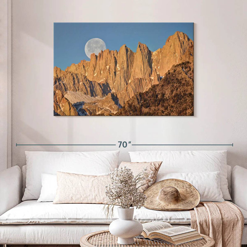 Alvord Mt. Whitney Supermoon, H 30 po x l 45 po