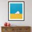 «Its a Barn» par Jan Weiss - Reproduction d'art graphique sur papier encadré-513494005-513494004