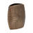 Rochella Modern Aluminum Metal Decorative Vase with Geometric Textured Design - Contemporary Accent for Elegant Decor-86749035-86749033