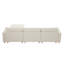 Canapé modulaire surdimensionné de 117 po avec repose-pieds Laima-1564219684