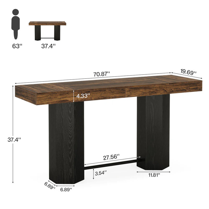 Table basse Woodgrain Design