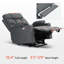 Fauteuil inclinable électrique en similicuir Adavia-326332090