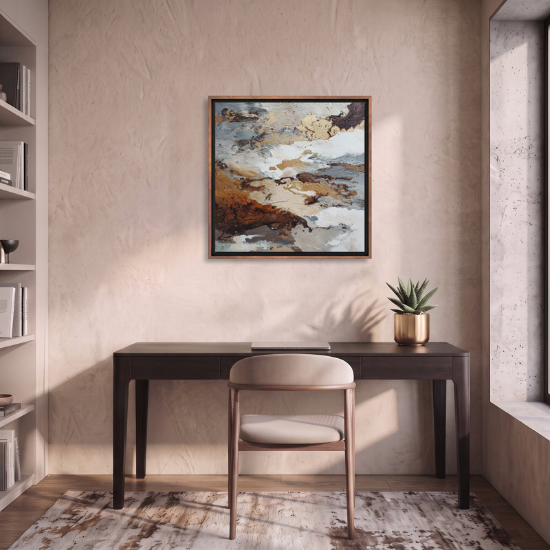 Sediment and Spark, 30" H x 30" W