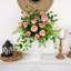 Jets de fleurs artificiels